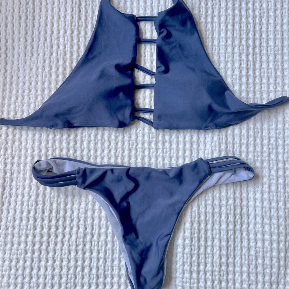 NWOT high neck ladder bikini